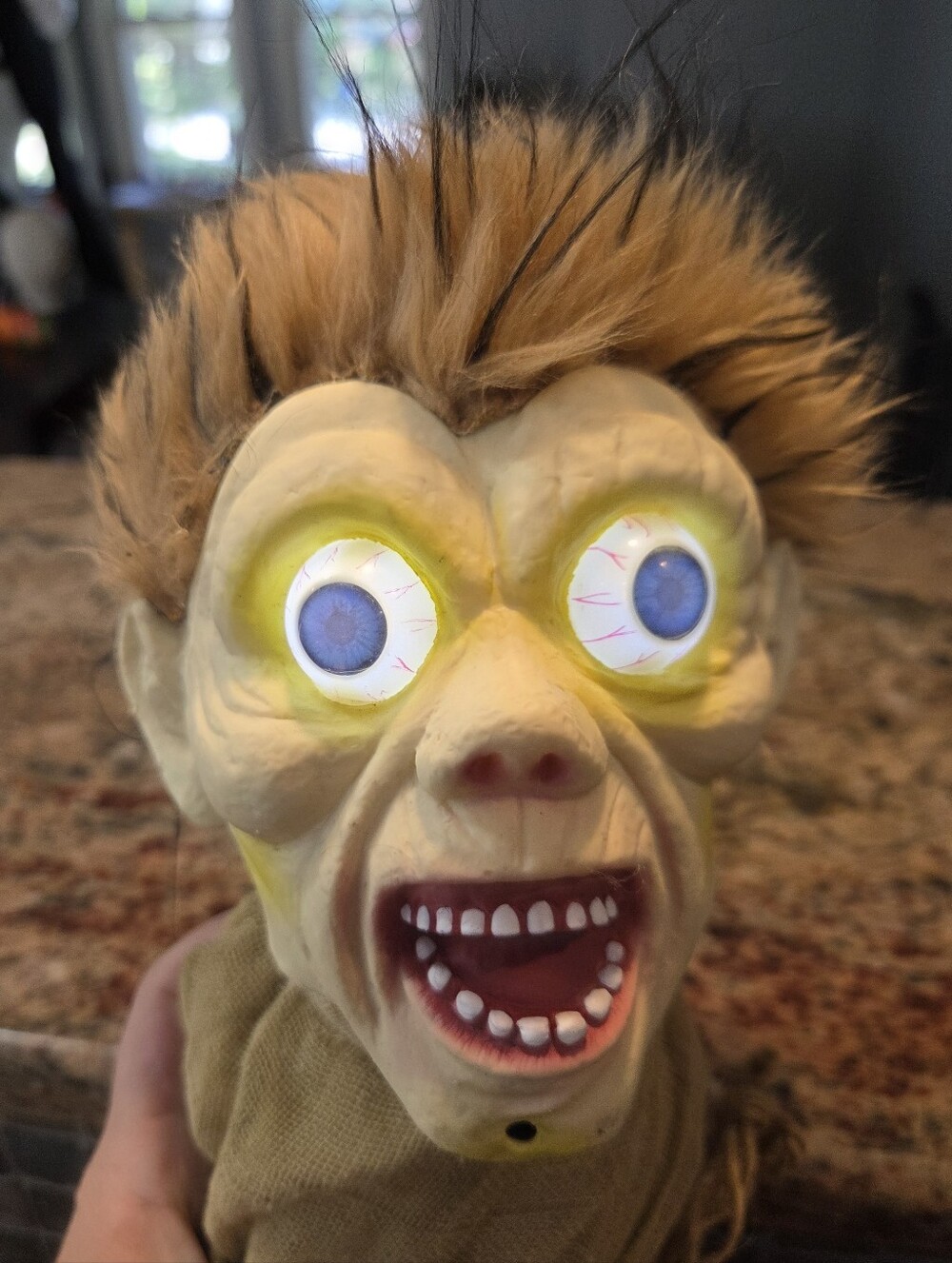 Gemmy zombie body bag animated light up Halloween prop home decor spooky scary